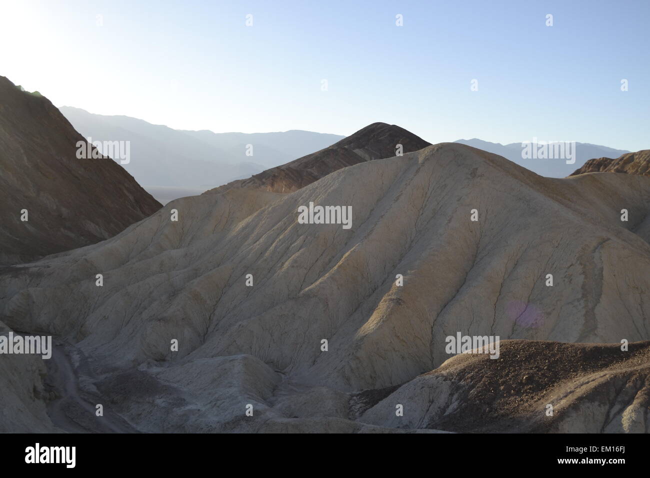 Hiking in the Death Valley Stock Photo - Alamy