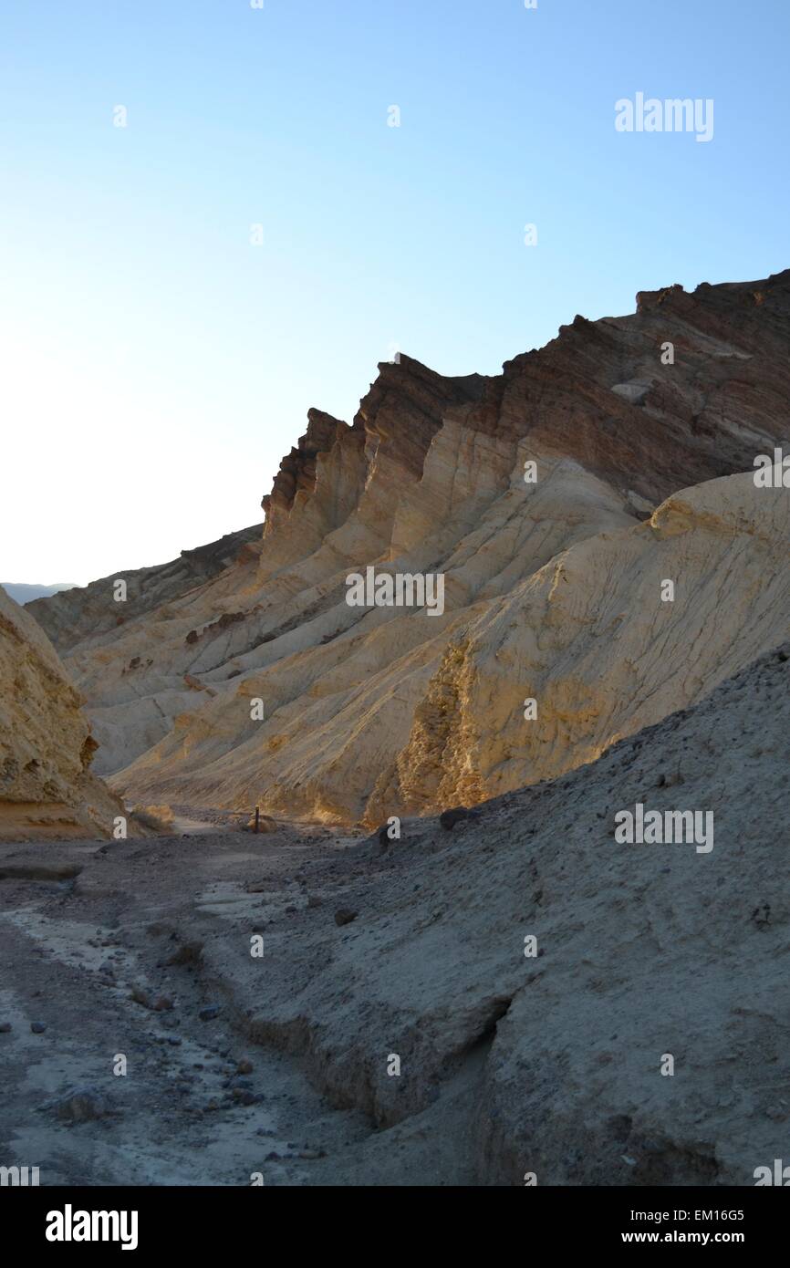 Hiking in the Death Valley Stock Photo - Alamy