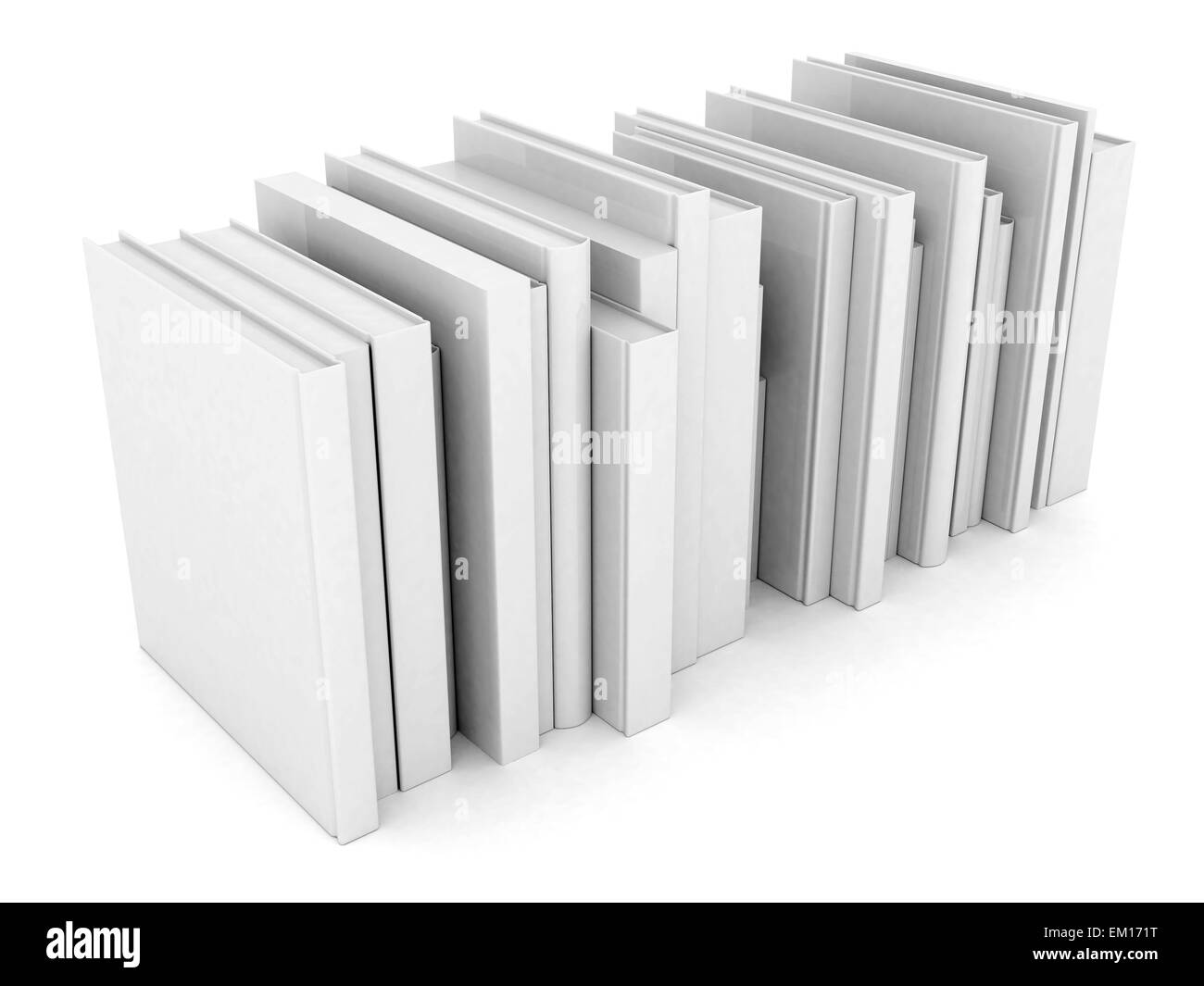 layout of books Stock Photo