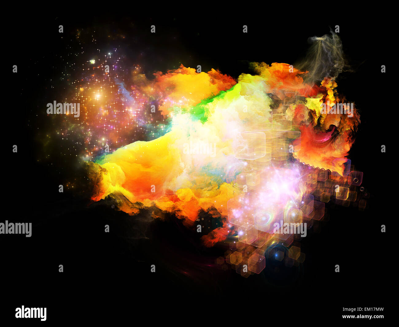 Dance of Design Nebulae Stock Photo - Alamy