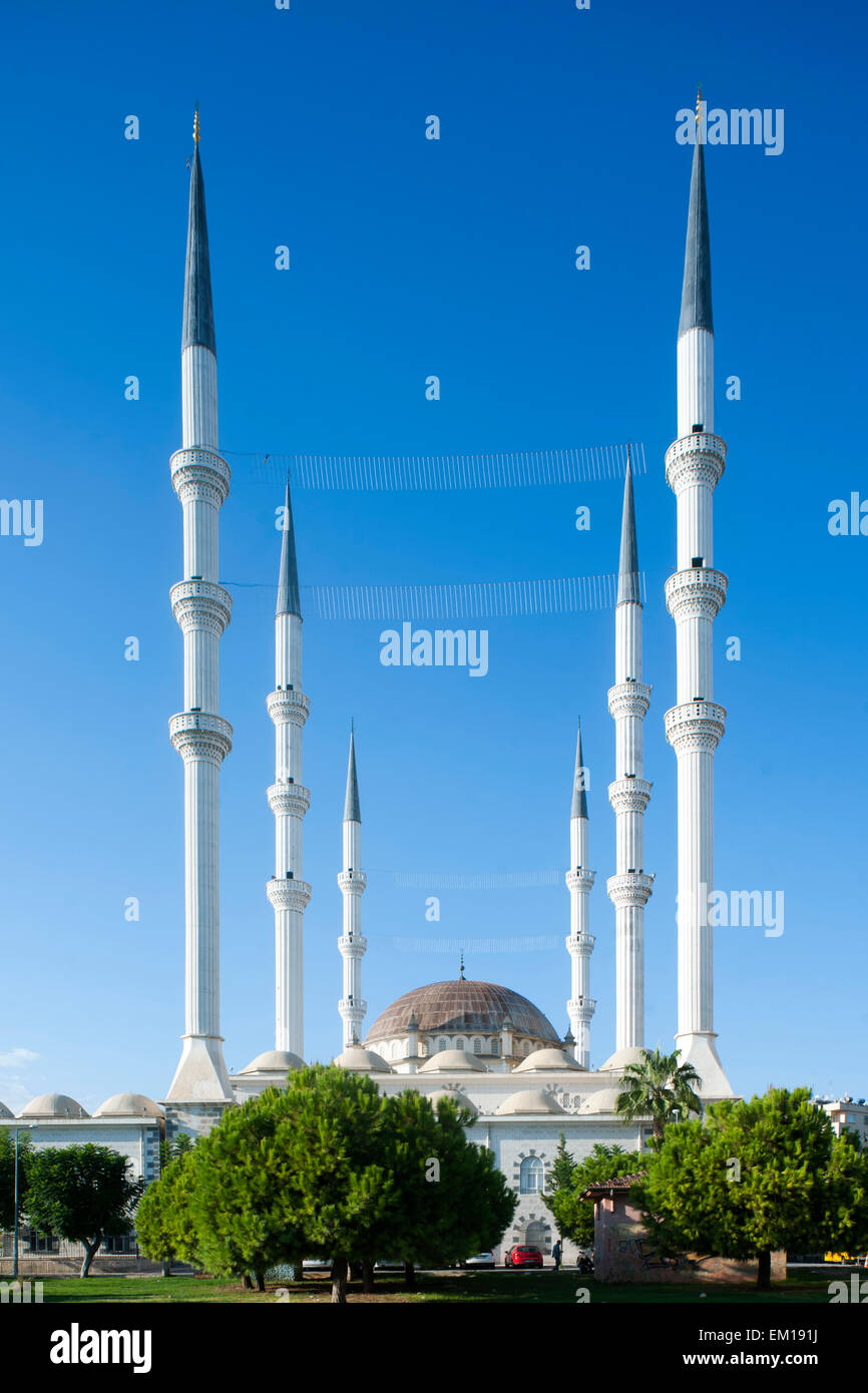 Türkei, Mersin, Hazreti Mugdad Mosque Stock Photo