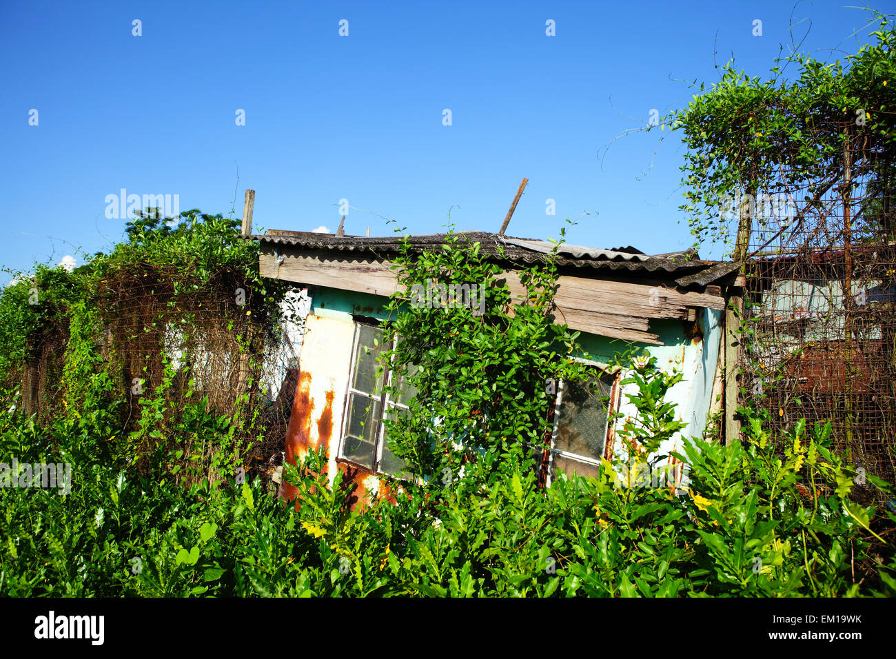 Old building in countryside Stock Photo