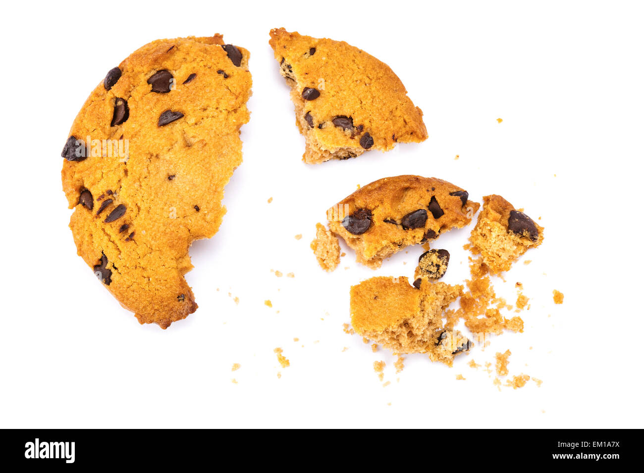 Exploded Cookies Crashed cookie hi-res stock photography and images - Alamy