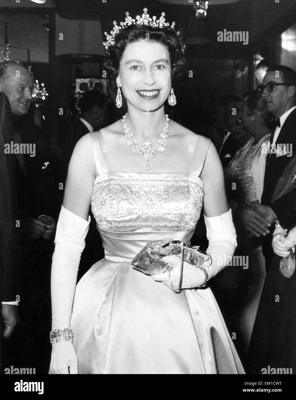 QUEEN ELIZABETH II in 1950 Stock Photo