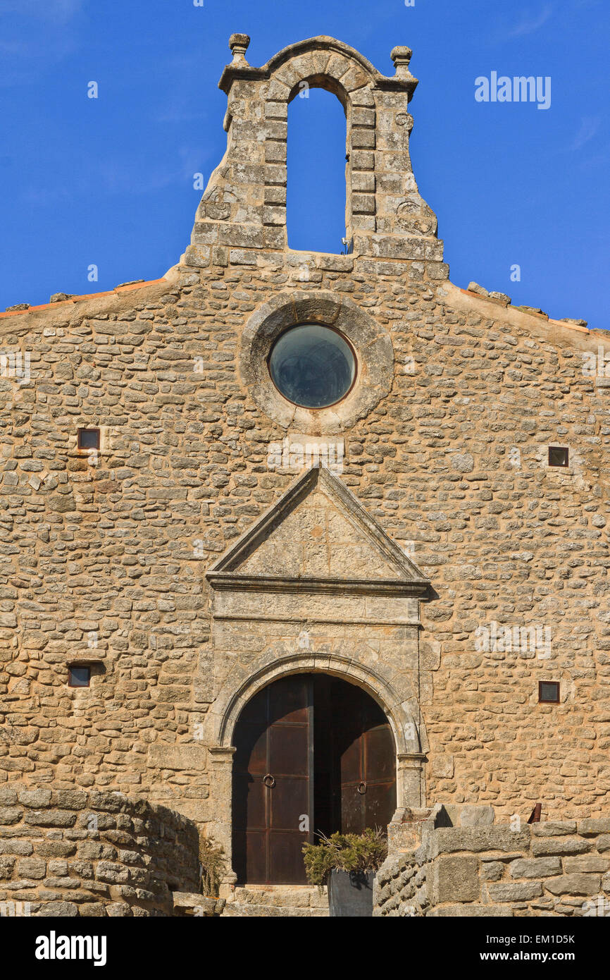 France, Provence, Saignon, old church Stock Photo