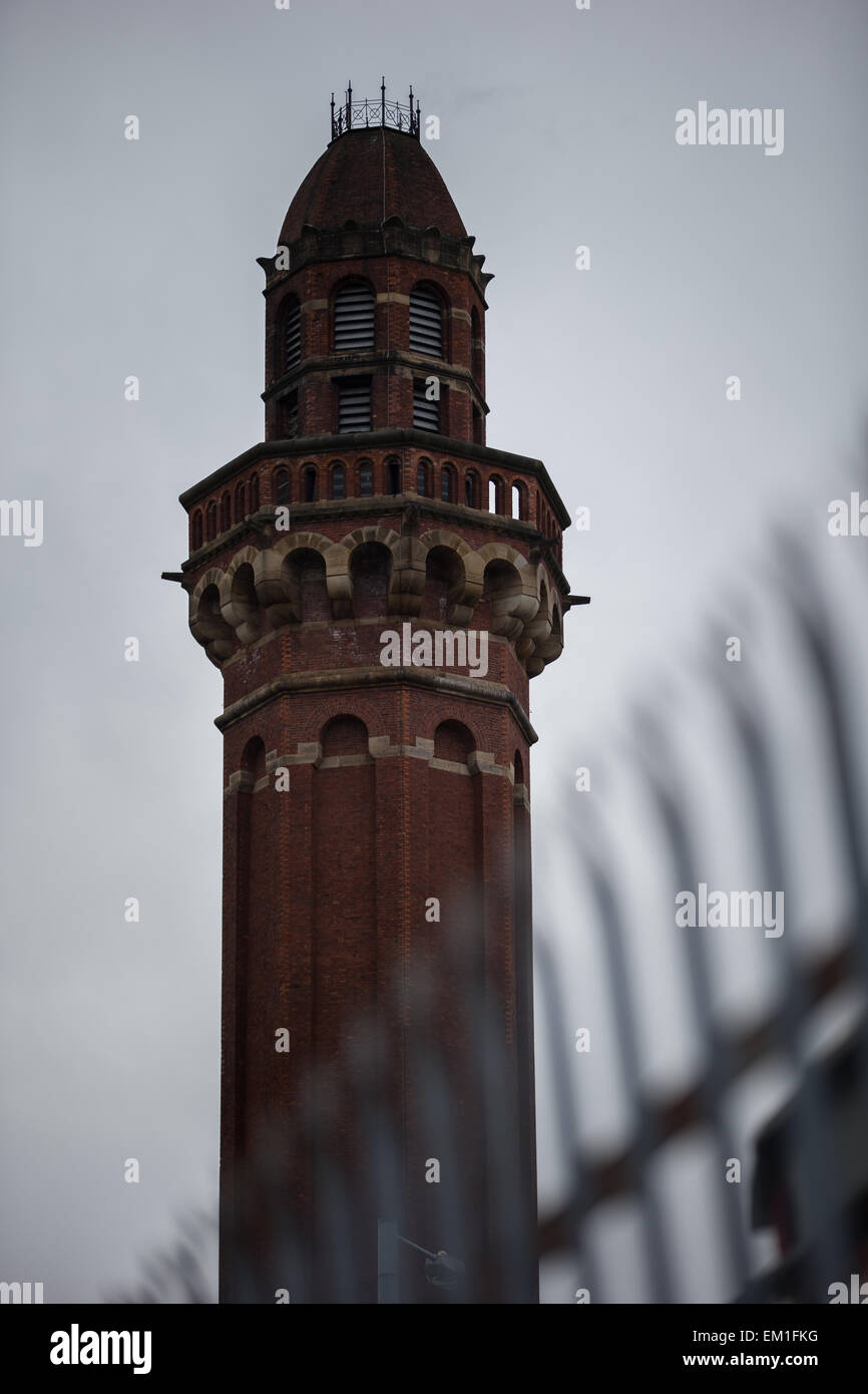 18/02/2015 . Manchester , UK . GV of HMP Manchester ( aka Strangeways Prison ) . © Joel Goodman/Alamy Live News Stock Photo