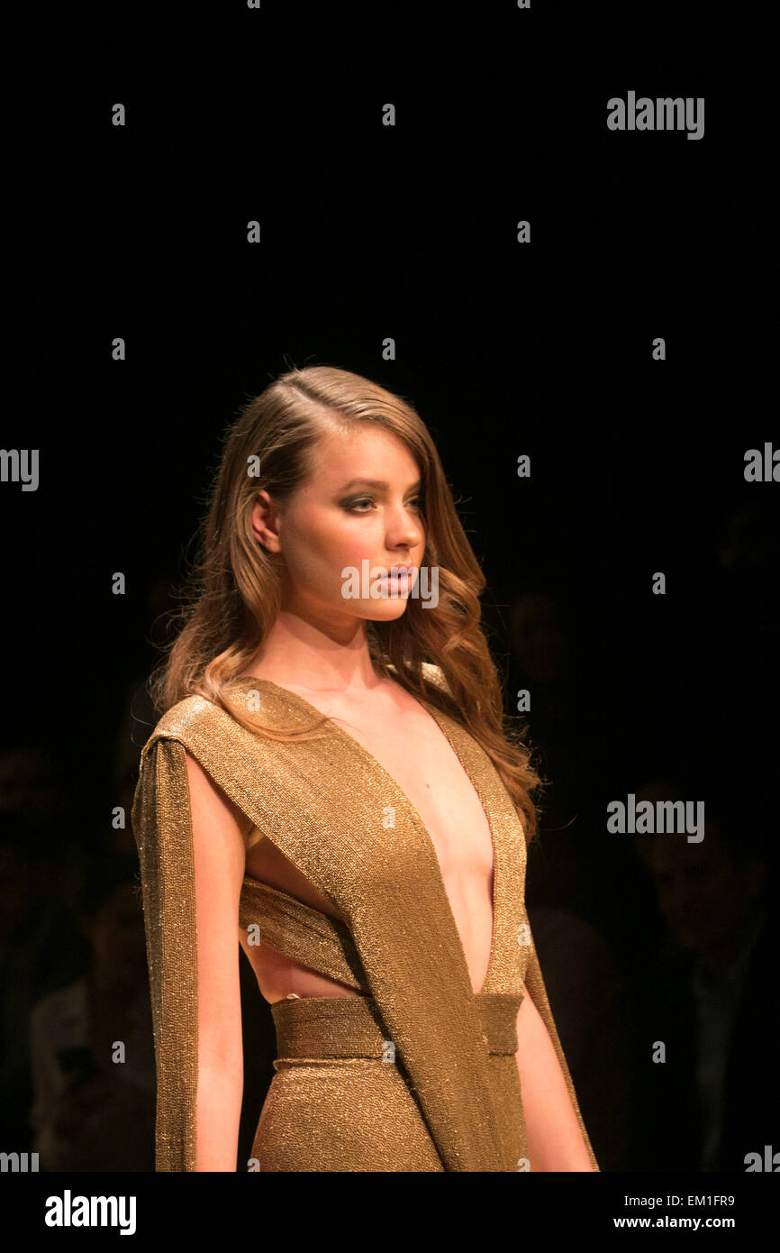 slim fit dress slacks Deep V Neck Gold Chainmail Dress
