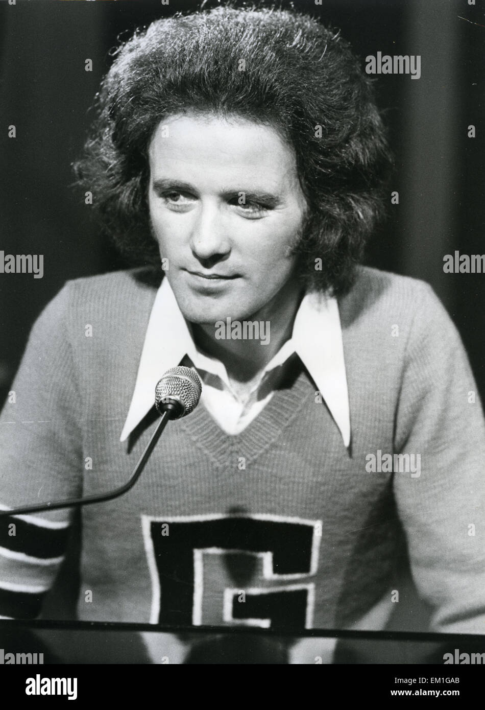 GILBERT O'SULLIVAN UK pop musician in 1974 Stock Photo