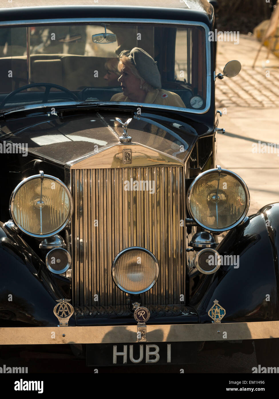 Rolls royce car man hi-res stock photography and images - Alamy