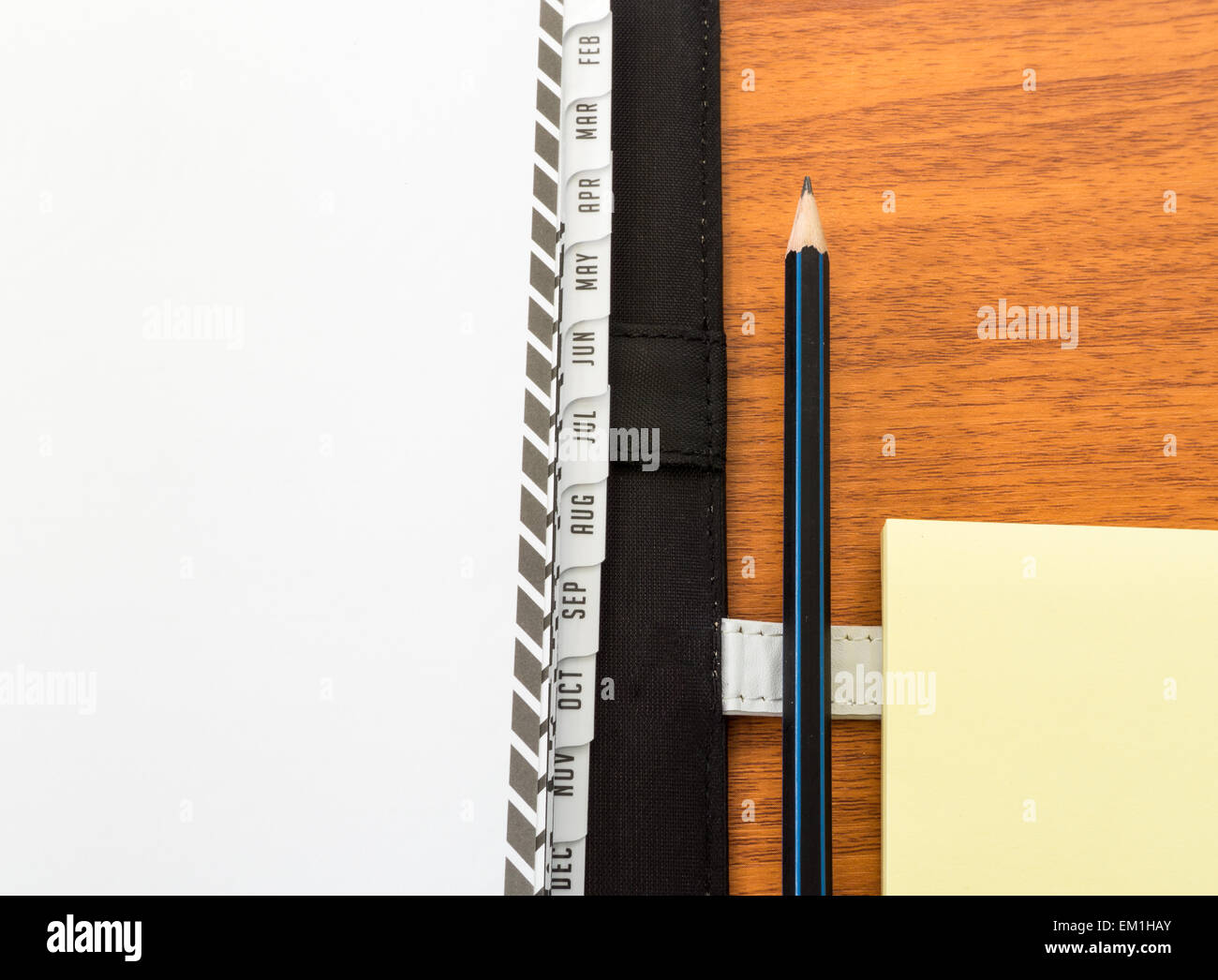 Empty planner hi-res stock photography and images - Alamy