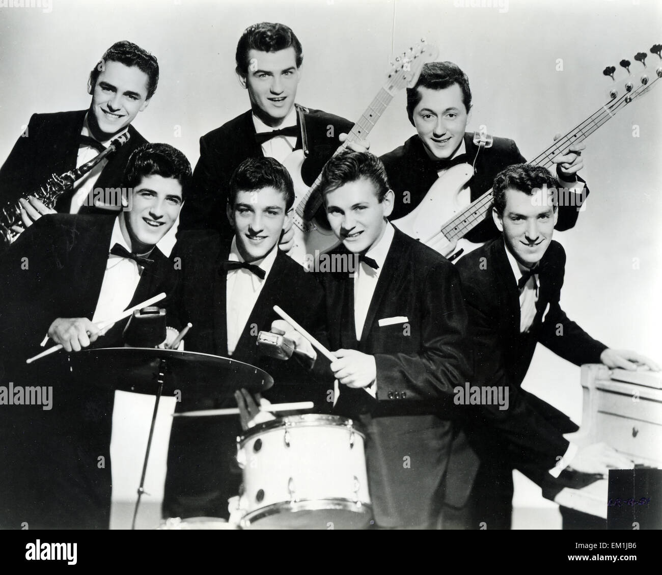 ROYAL TEENS Promotional photo of US group about 1958 Stock Photo - Alamy
