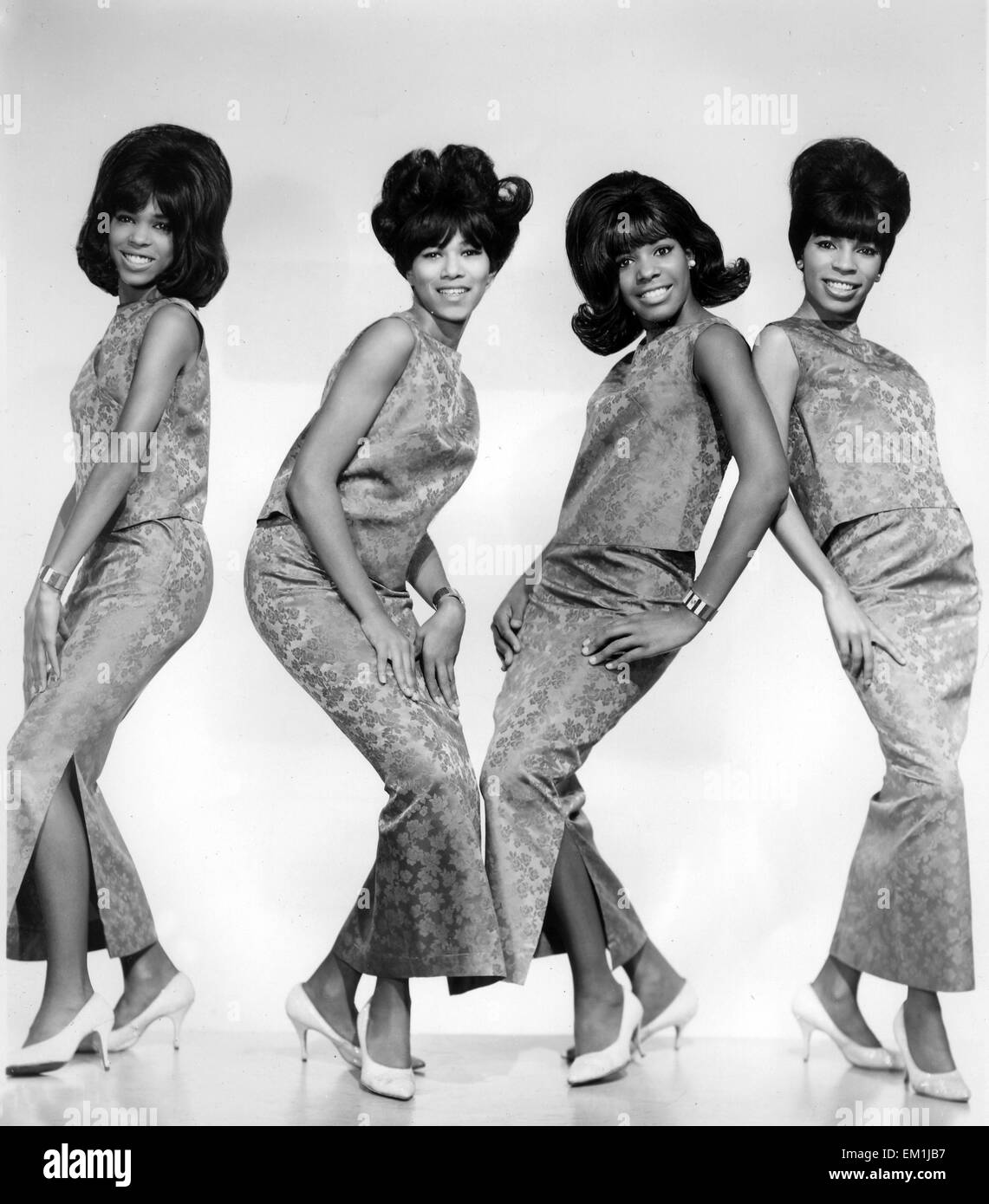 THE ROYALETTES Promotional photo of US vocal group about 1965 Stock Photo