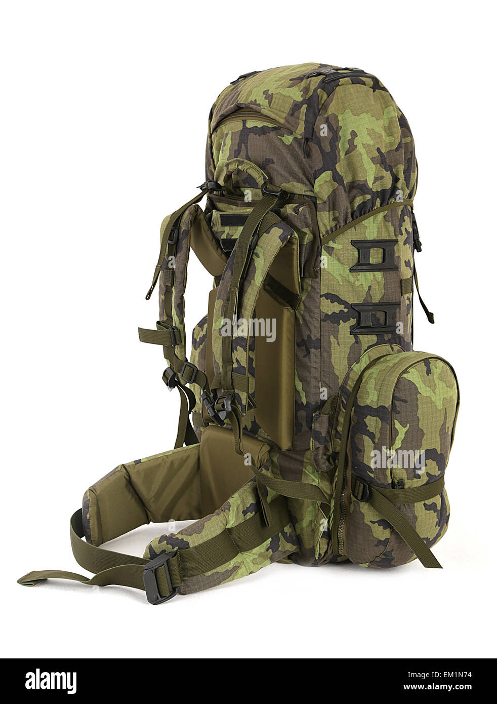 Army backpack hi-res stock photography and images - Alamy