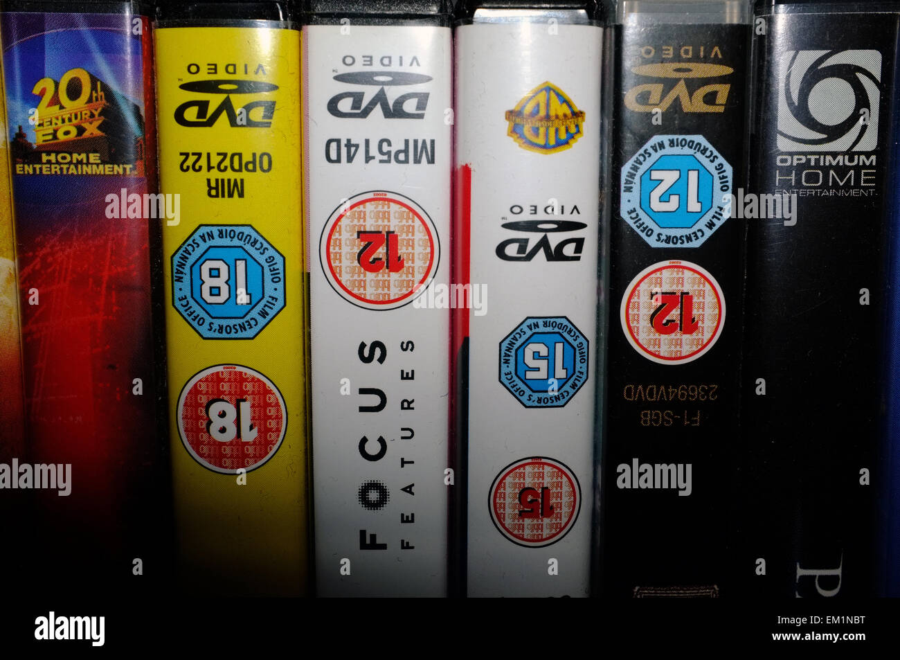 Dvd Ratings High Resolution Stock Photography and Images - Alamy