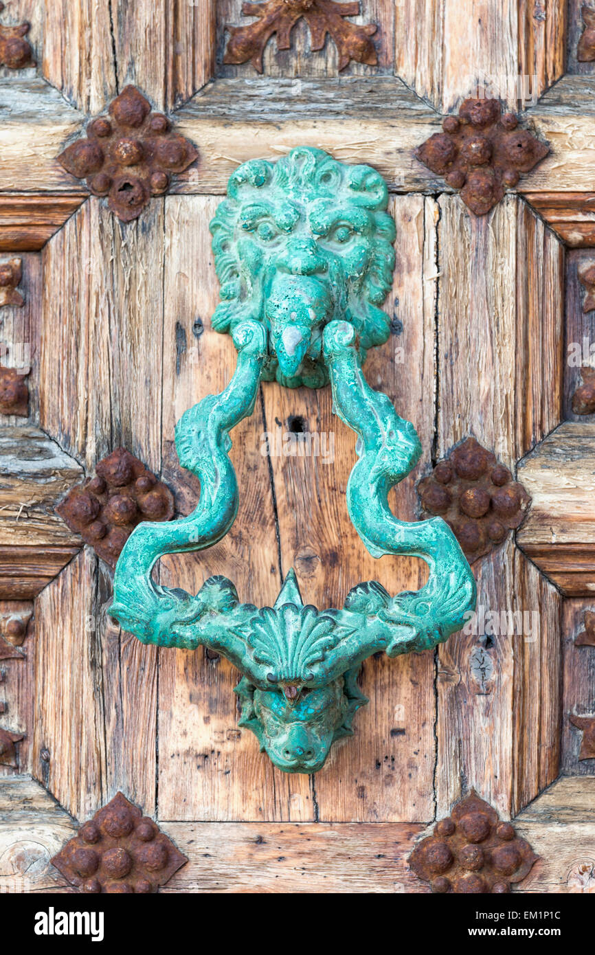 Door Knocker, Ancient Knocker Stock Photo Alamy