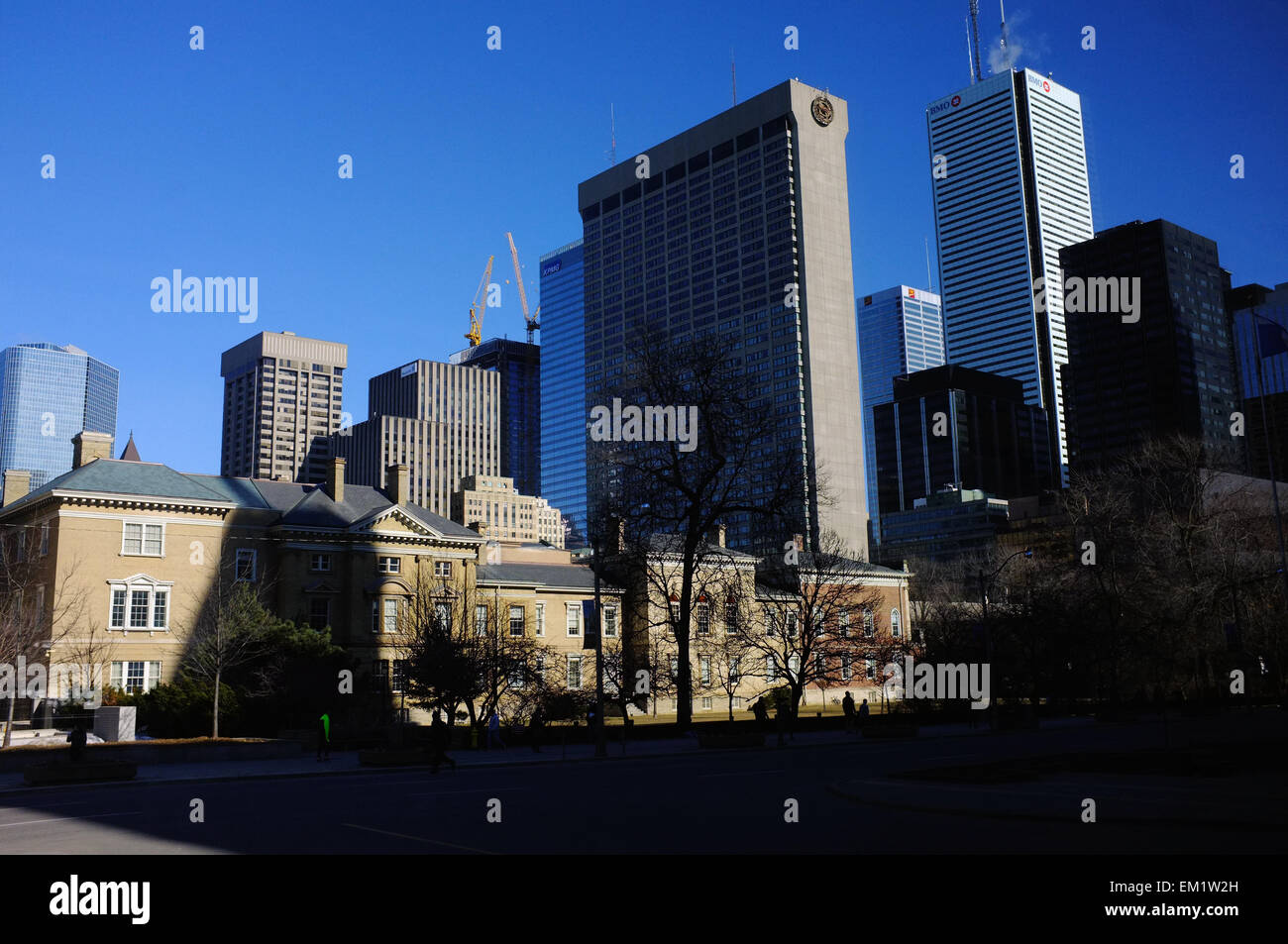 Buildings on streets toronto hi-res stock photography and images - Alamy