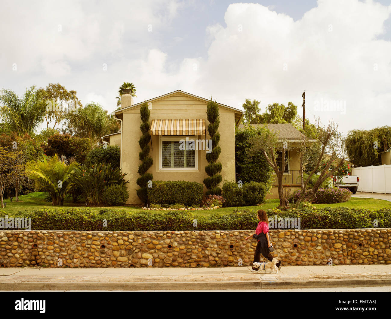 A general view of the El Cerrito neighborhood of San Diego, California