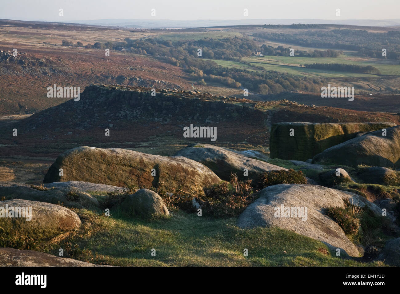 Peak District National Park; Derbyshire England Stock Photo Alamy