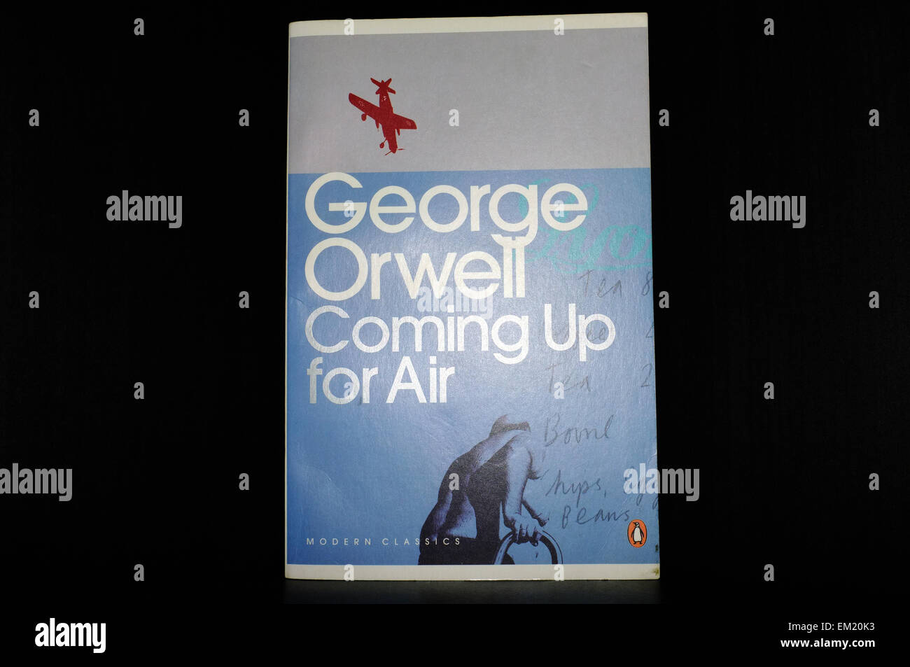 The front cover of Coming Up for Air by Orwell