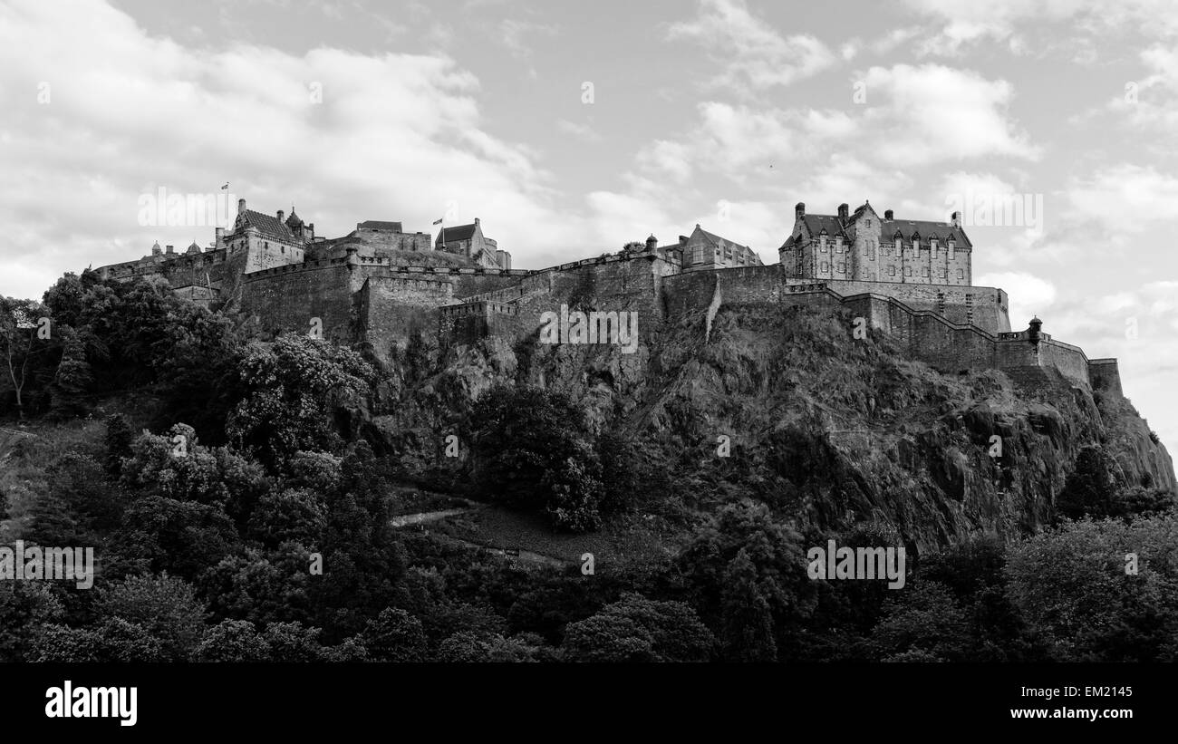 Edinburgh Castle, Edinburgh, Scotland, UK Stock Photo