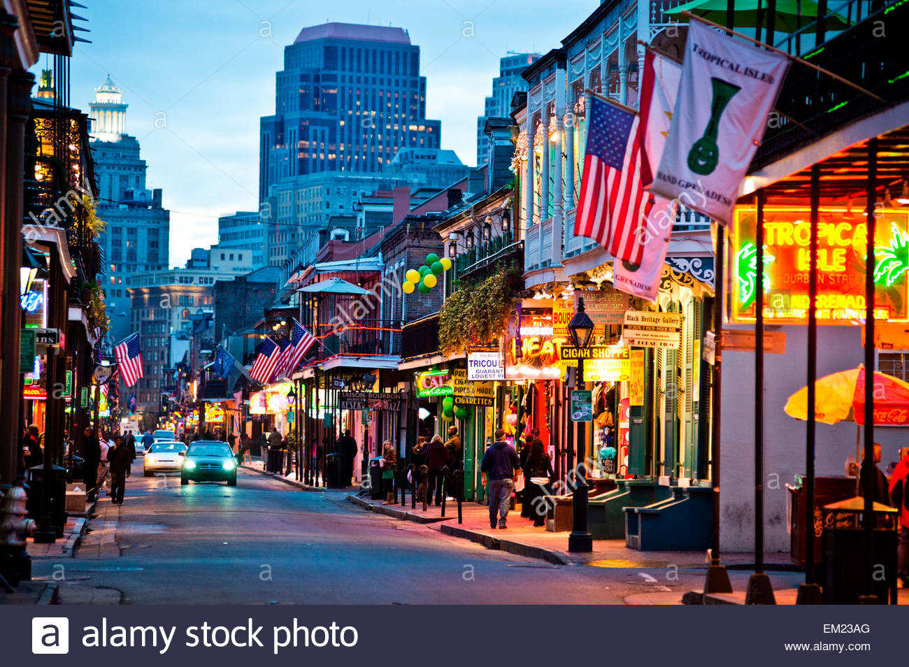 Bourbon Street New Orleans High Resolution