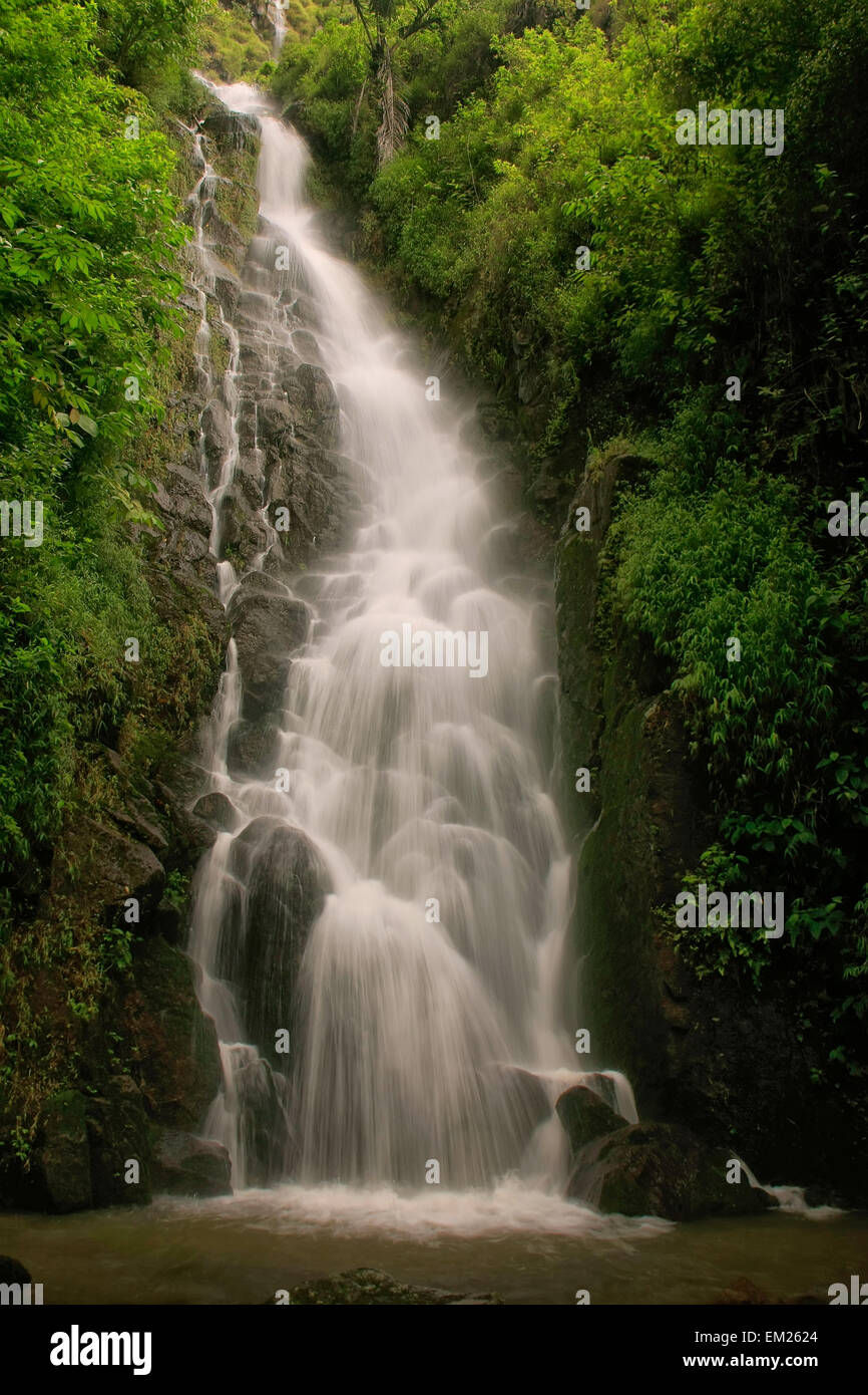 Simangande falls on Samosir island, Sumatra, Indonesia, Southeast Asia Stock Photo