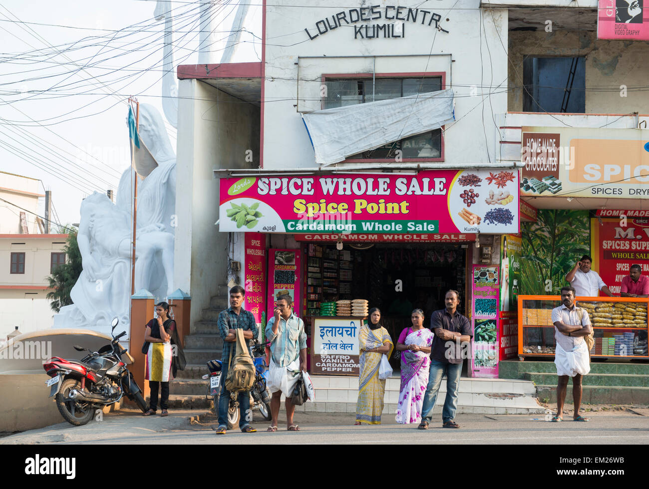 Kumily, Kerala India Stock Photo Alamy