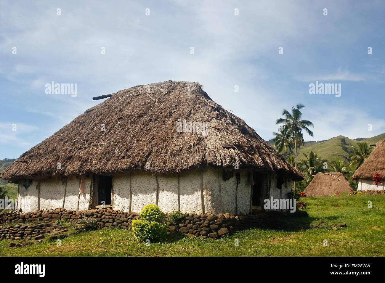 Navala village viti levu island hi-res stock photography and images - Alamy