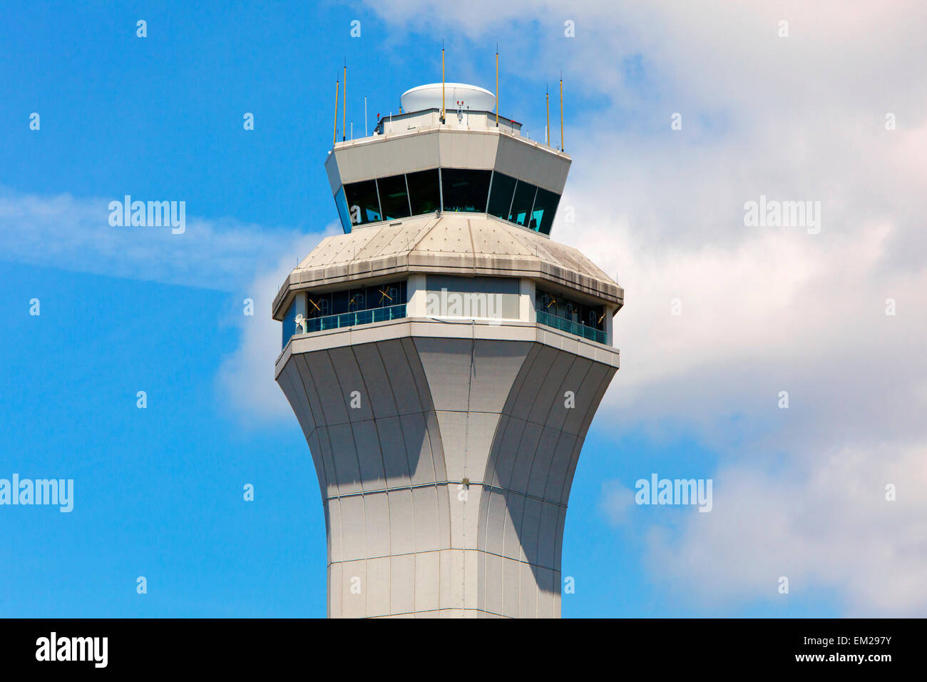 Air Traffic Control Tower At The Portland International Airport