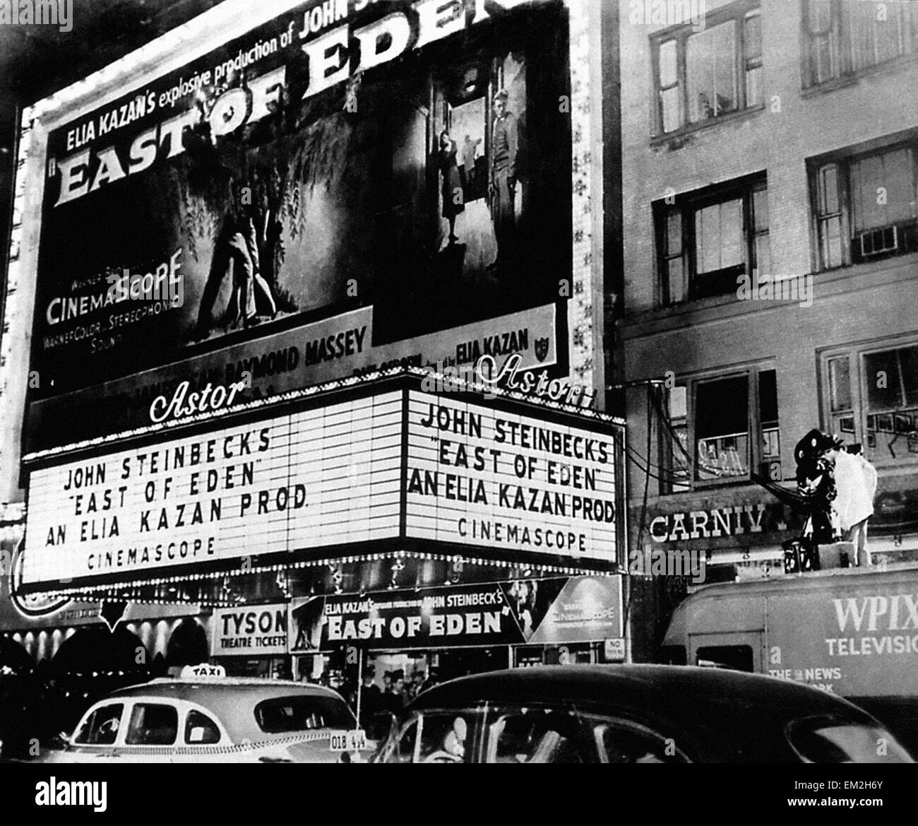East of Eden - Movie Poster Stock Photo