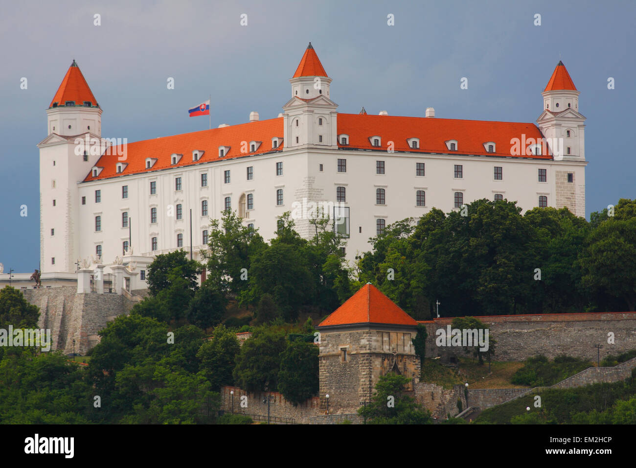 Bratislava Castle; Bratislava Slovakia Stock Photo
