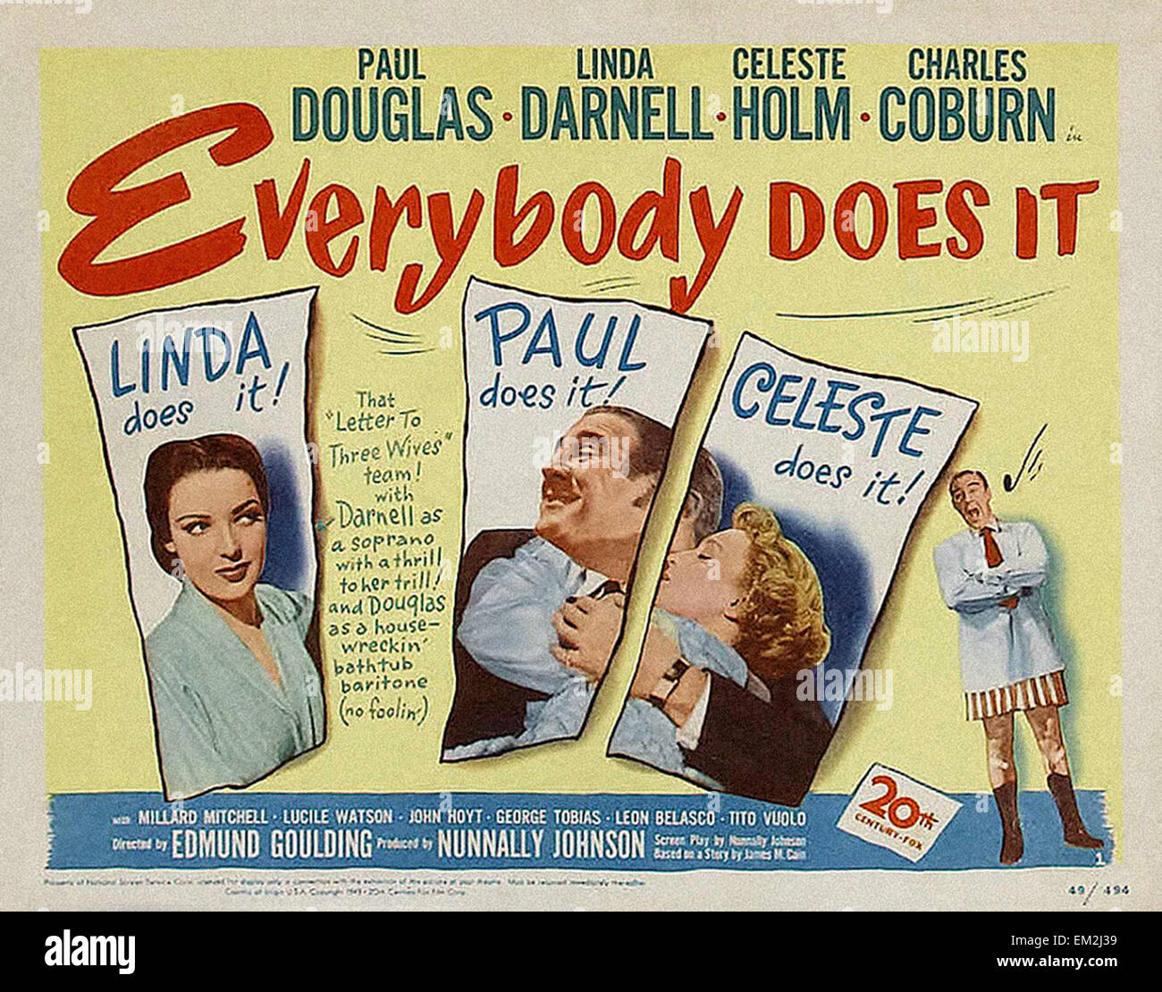 Everybody Does It  - Movie Poster Stock Photo