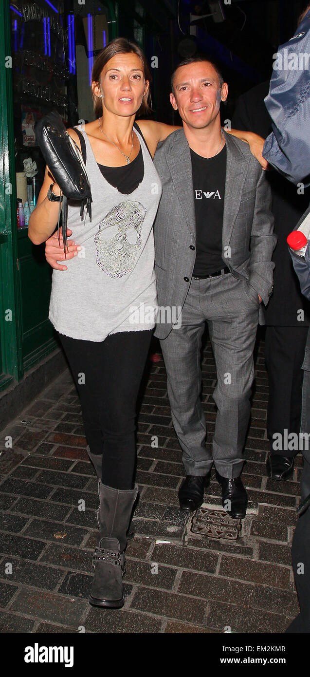 Frankie Dettori Wife Catherine Dettori High Resolution Stock