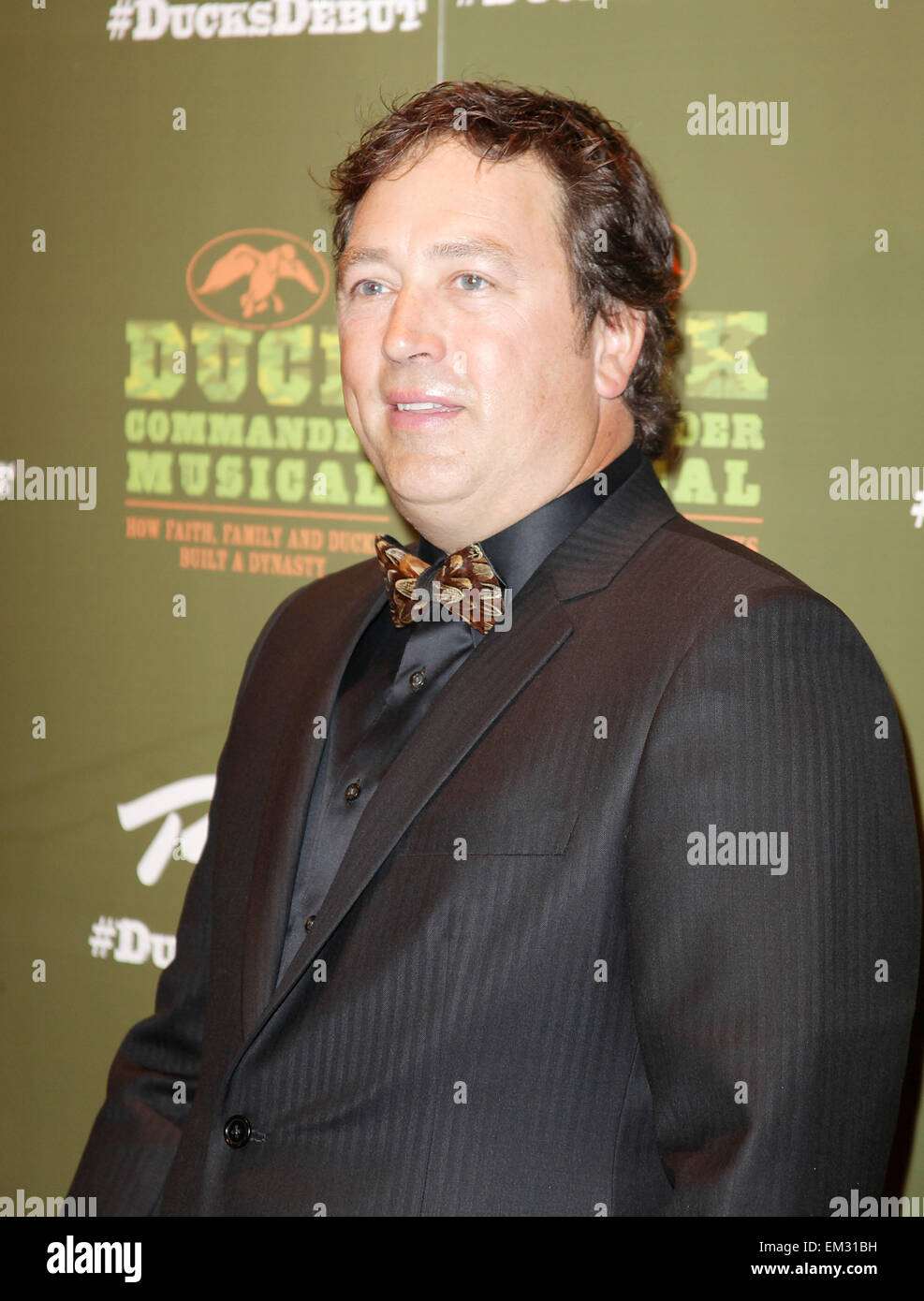 Alan Robertson attends the opening night of Duck Commander The Musical at the Crown theater at Rio All-Suite Hotel & Casino on April 15, ...