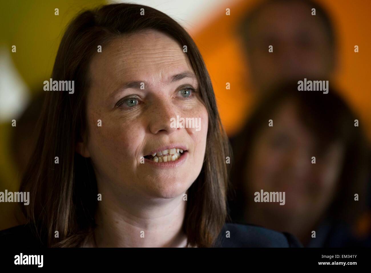Leader of the Welsh Liberal Democrats Kirsty Williams Stock Photo