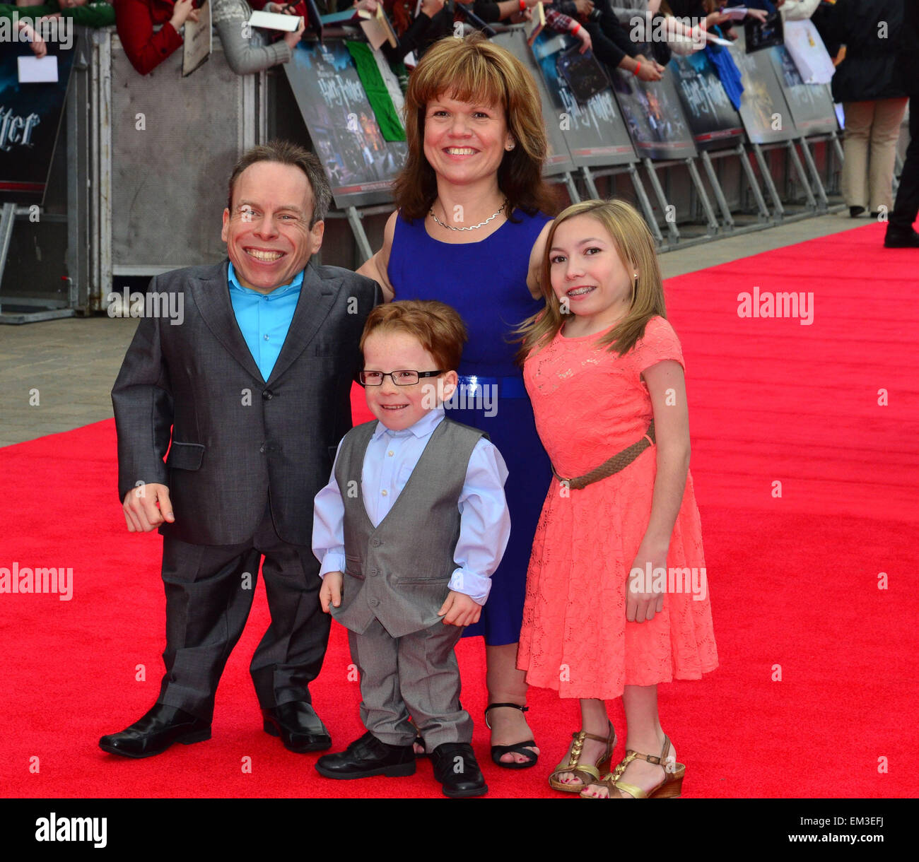 Warwick Davis Family High Resolution Stock Photography and Images - Alamy
