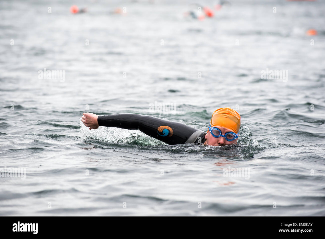 Monster Triathlon at Thorpe meadows in Peterborough Stock Photo Alamy