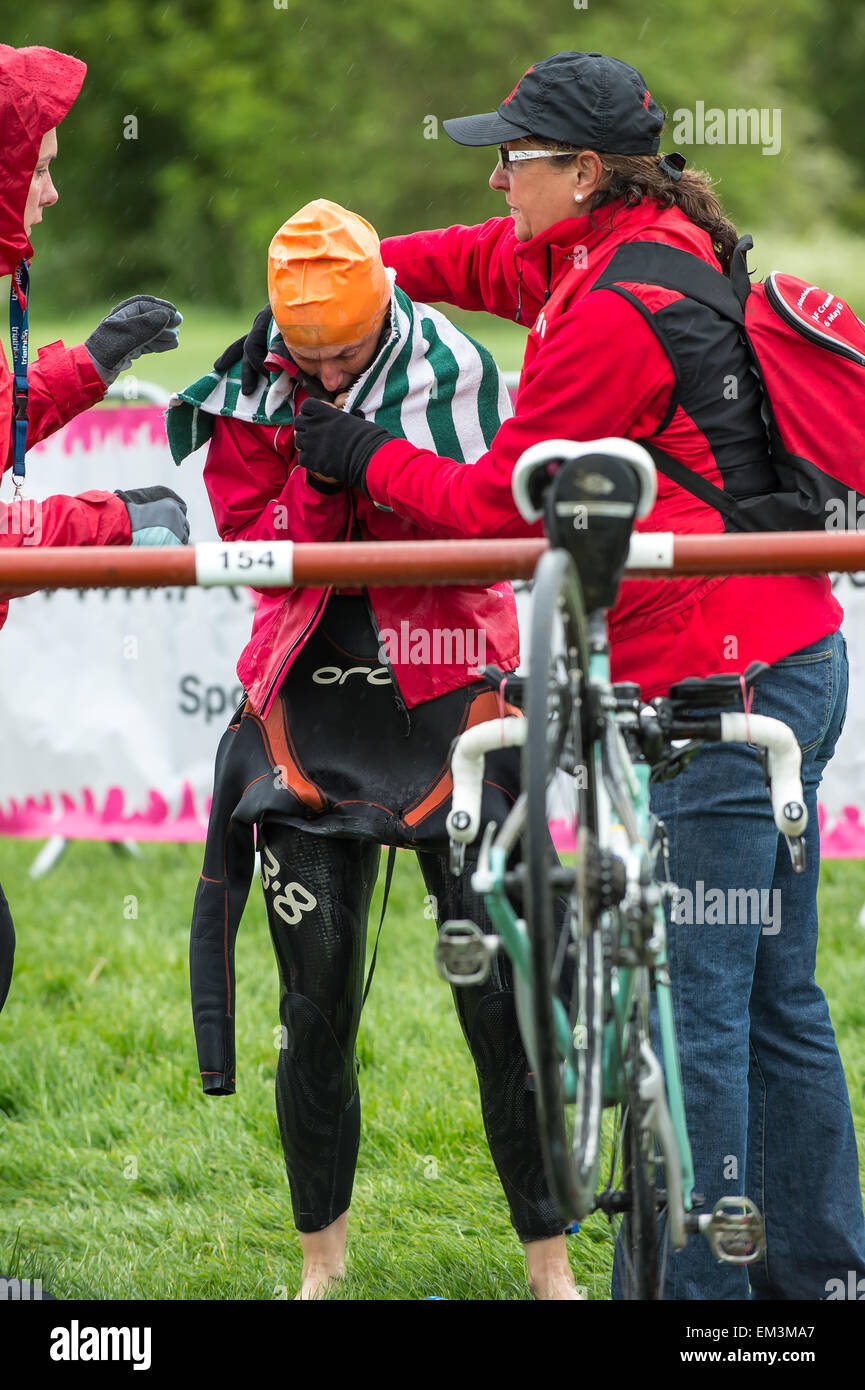 Monster Triathlon at Thorpe meadows in Peterborough Stock Photo Alamy