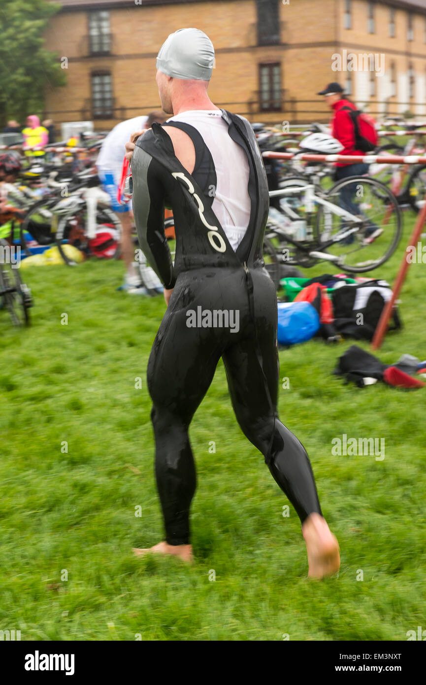 Monster Triathlon at Thorpe meadows in Peterborough Stock Photo Alamy