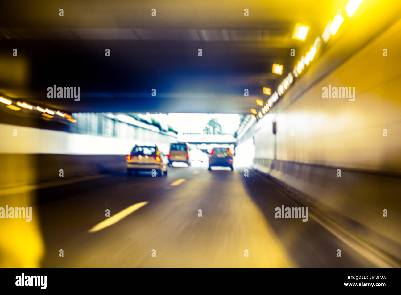 Cars driving tunnel tunnels hi-res stock photography and images - Alamy