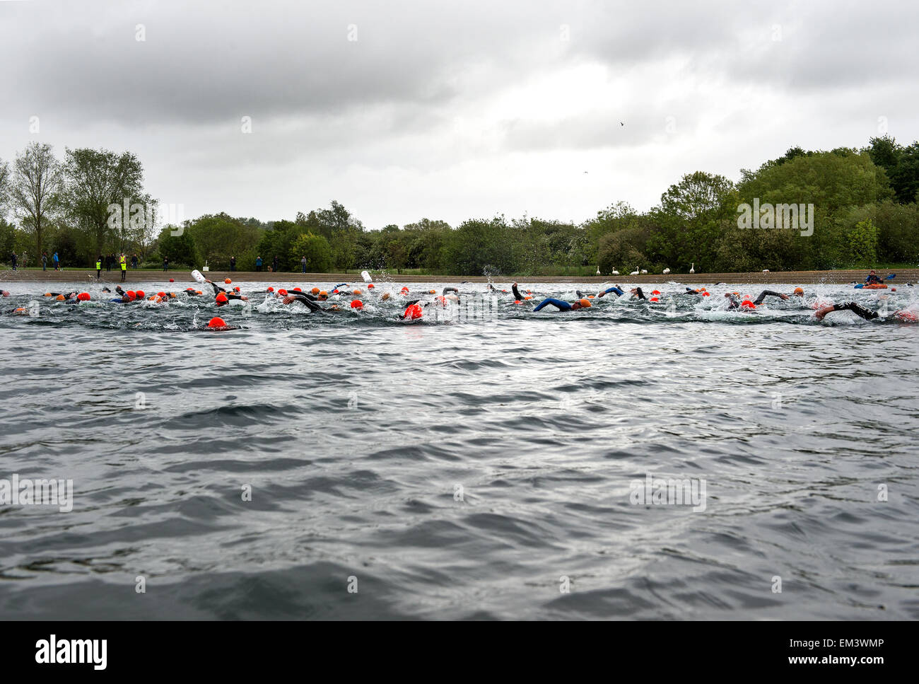 Monster Triathlon at Thorpe meadows in Peterborough Stock Photo Alamy