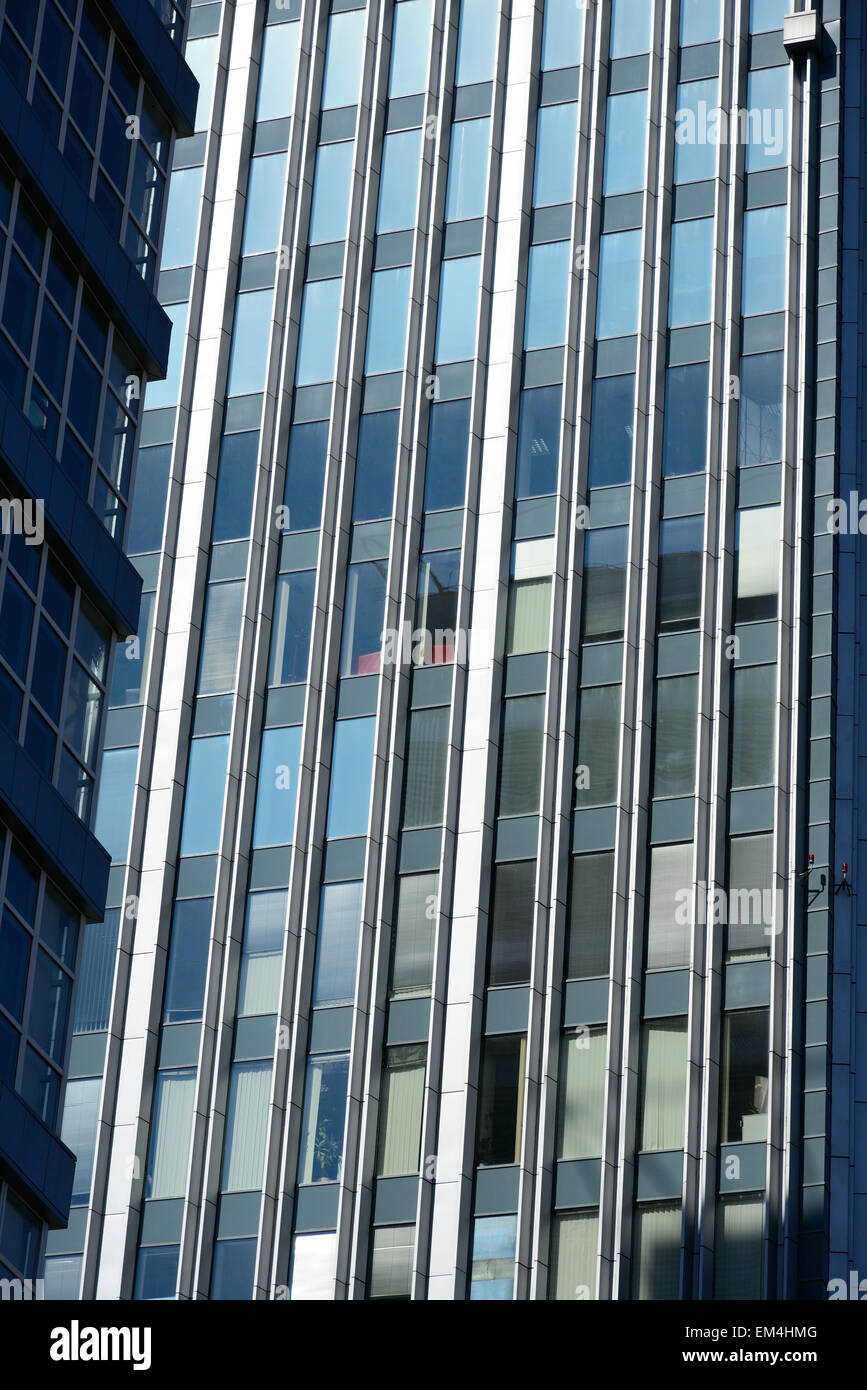 rows of windows in an office building Stock Photo - Alamy