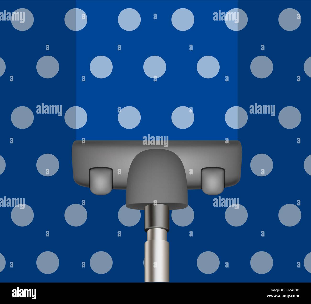 Vacuum cleaner drains blue carpet Stock Vector Image & Art Alamy