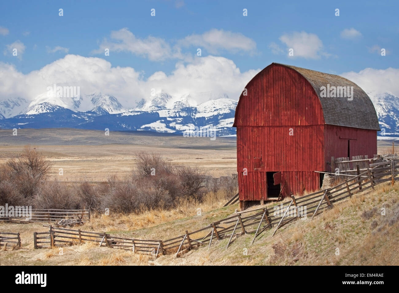 Bozeman Montana on sale | 12x16 | Matted Photos | Mountain Photography | Barn Photos