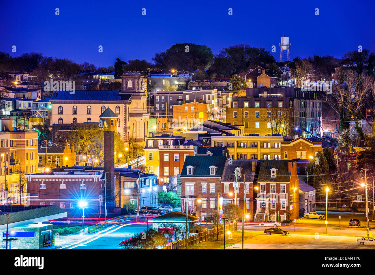 Richmond, Virginia, USA at the Churchill Neighborhood Stock Photo Alamy