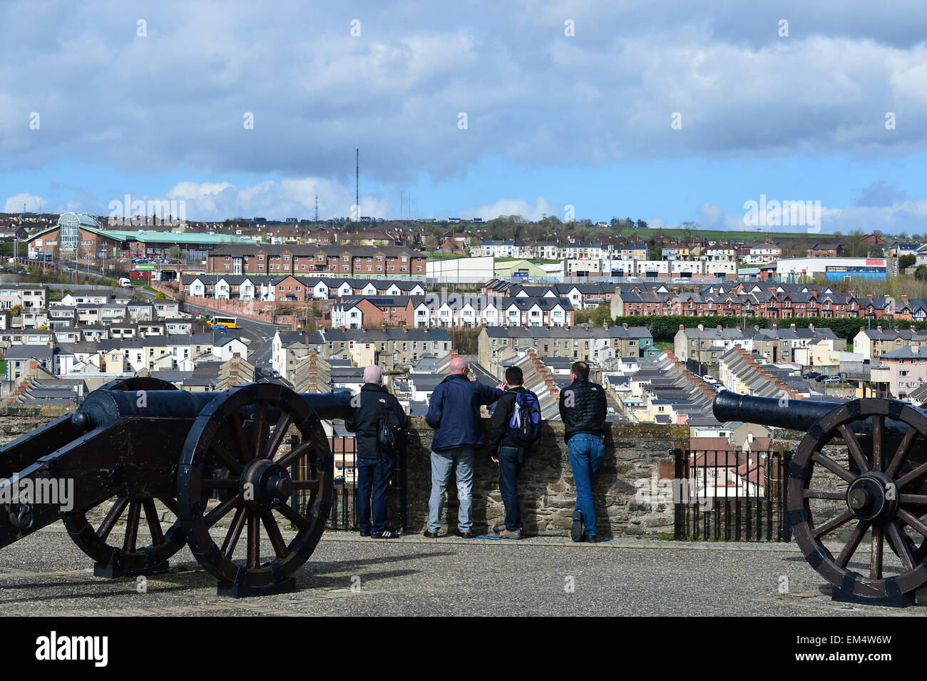Londonderry, Northern Ireland. 16th April, 2015. UK weather Sunny