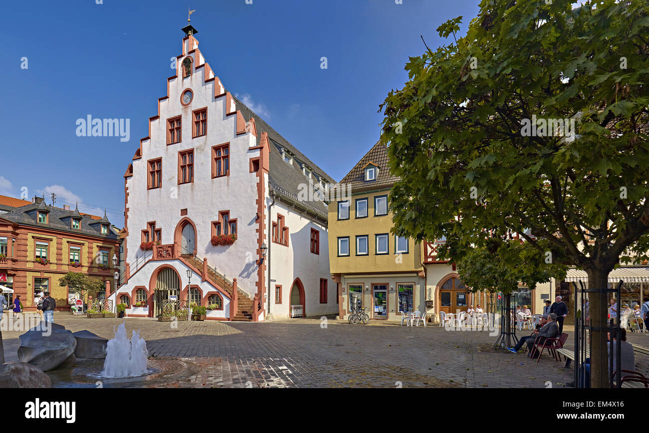 Old City Hall in Karlstadt, Germany Stock Photo