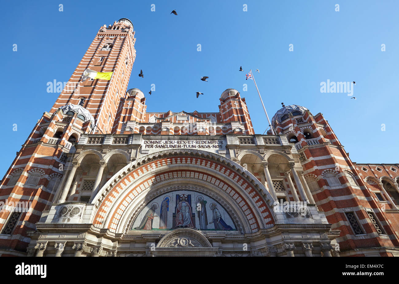 Westminster Cathedral.  London, England Stock Photo