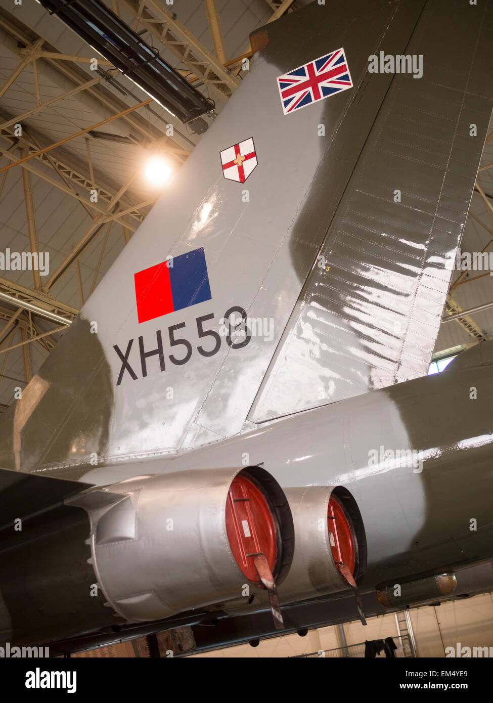 exRAF Vulcan serial number XH558,preserved by the Vulcan to the Sky
