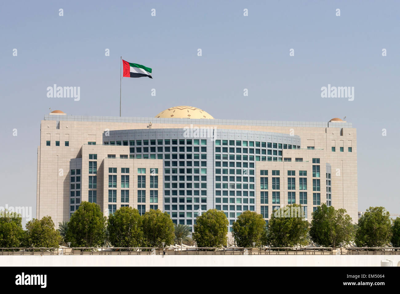 Ministry of Foreign Affairs in Abu Dhabi United Arab Emirates Stock Photo